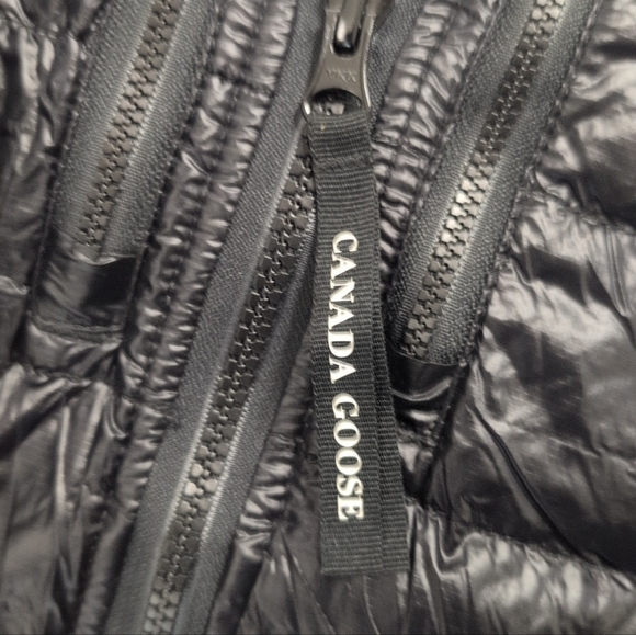 Canada Goose Womens Hybridge Lite Black Padded Hoody Jacket Size Small - Picture 9 of 9